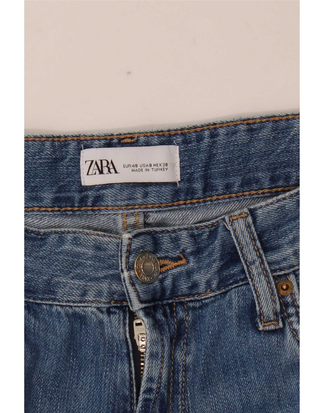 Zara Womens Loose Jeans EU 40 Medium W30 L31 Blue
