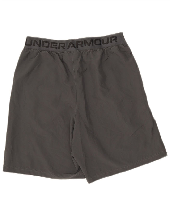 Under Armour Mens Heat Gear Graphic Sport Shorts Medium  Grey