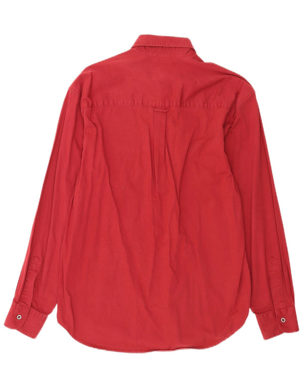 Carrera Mens Shirt Medium Red Cotton