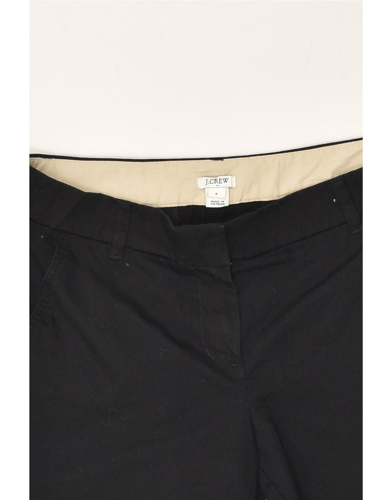 J. CREW Womens Chino Shorts US 6 Medium W30 Black Cotton | Vintage J. Crew | Thrift | Second-Hand J. Crew | Used Clothing | Messina Hembry 