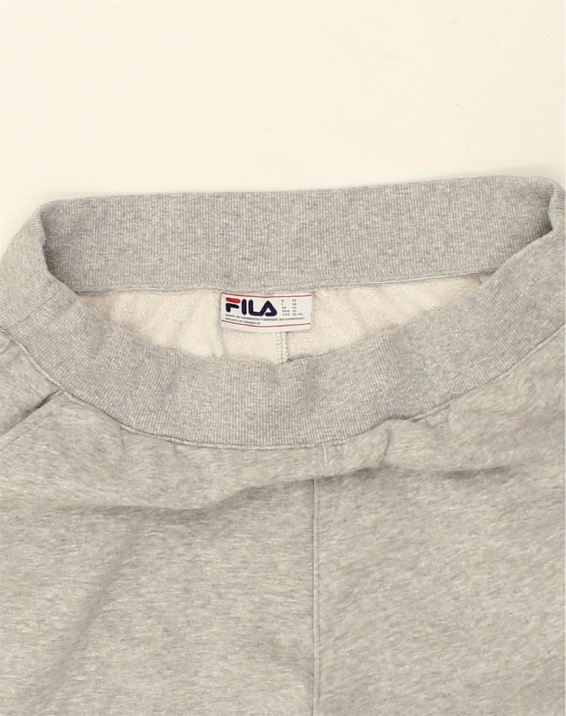 FILA Womens Tracksuit Trousers Joggers UK 18 XL Grey Cotton | Vintage Fila | Thrift | Second-Hand Fila | Used Clothing | Messina Hembry 