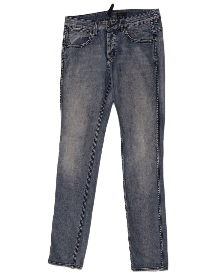 Wrangler Womens Skinny Jeans W30 L32 Blue Cotton