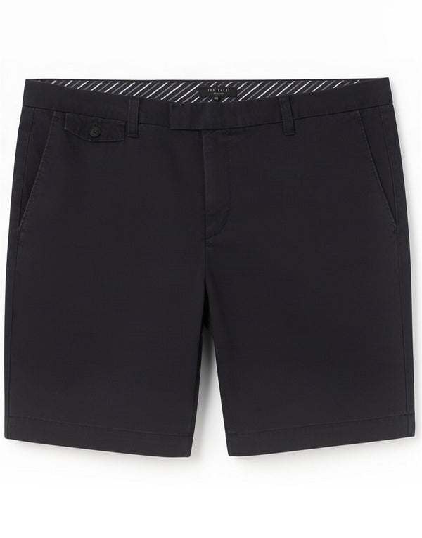 Ted Baker Mens Chino Shorts Large W36 Navy Blue Cotton