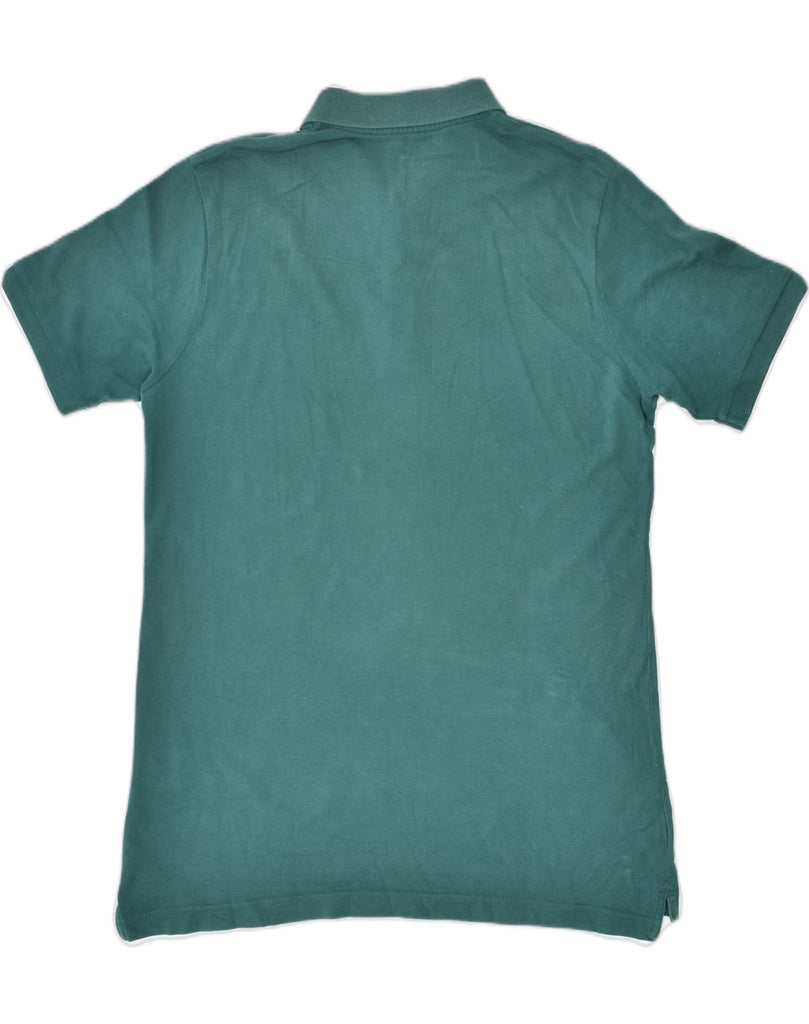 DACK'S Mens Polo Shirt Medium Green Cotton | Vintage | Thrift | Second-Hand | Used Clothing | Messina Hembry 