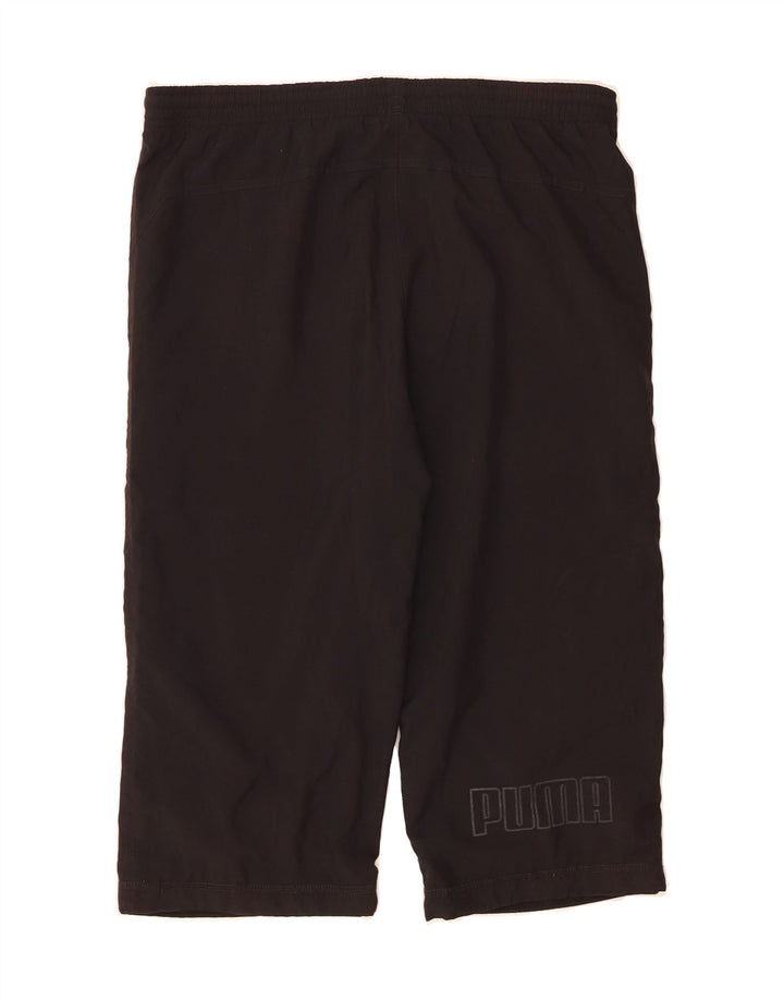 PUMA Boys Capri Tracksuit Trousers 13-14 Years  Black Vintage Puma and Second-Hand Puma from Messina Hembry 