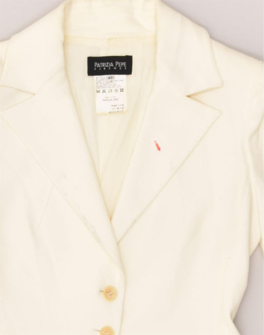 PATRIZIA PEPE FIRENZE Womens 2 Button Blazer Jacket IT 42