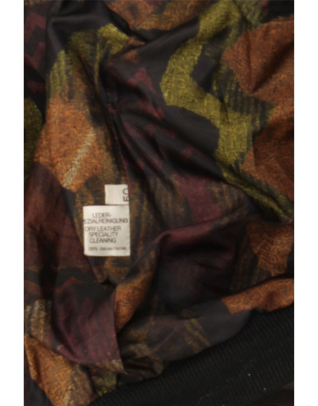 VINTAGE Mens Leather Jacket IT 50 Large Brown Leather