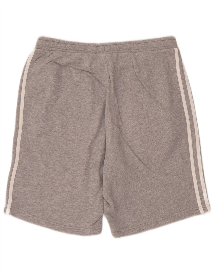 Adidas Mens Sport Shorts Medium Grey Cotton
