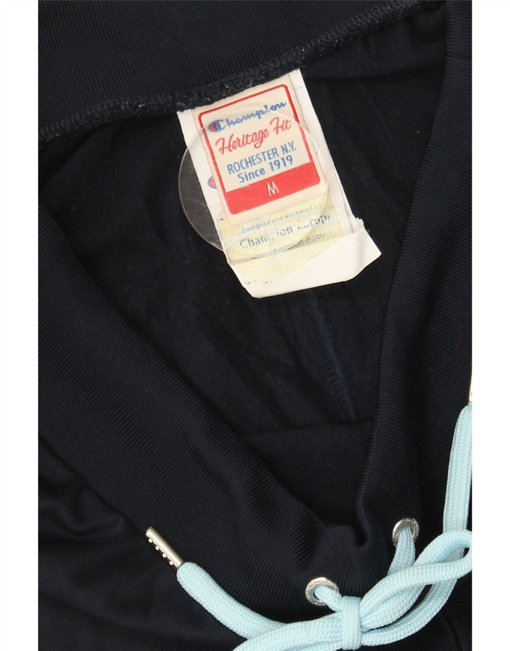 CHAMPION Womens Tracksuit Trousers Joggers UK 12 Medium  Navy Blue