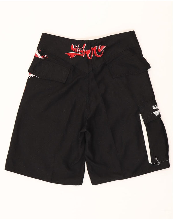 Quiksilver Mens Graphic Swimming Shorts Small Black
