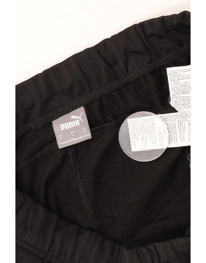Puma Mens Tracksuit Trousers XL  Black Polyester