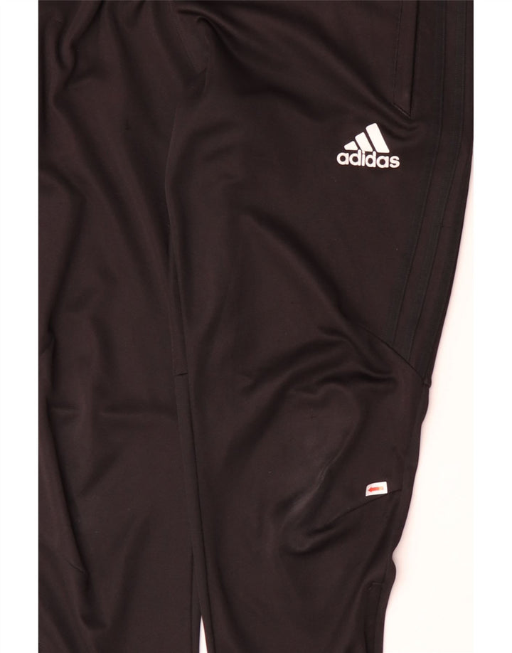 ADIDAS Mens Clima Proof Tracksuit Trousers Large  Black Polyester