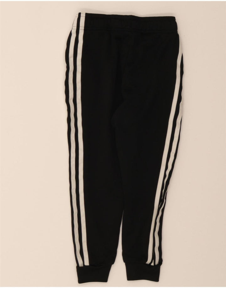 ADIDAS Boys Tracksuit Trousers Joggers 4-5 Years  Black Vintage Adidas and Second-Hand Adidas from Messina Hembry 