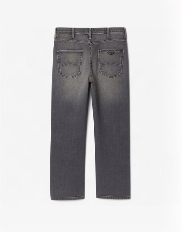 Armani Womens Straight Jeans W30 L30 Blue Cotton