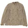 Autograph  Womens Utility Jacket UK 14 Large Beige Polyester