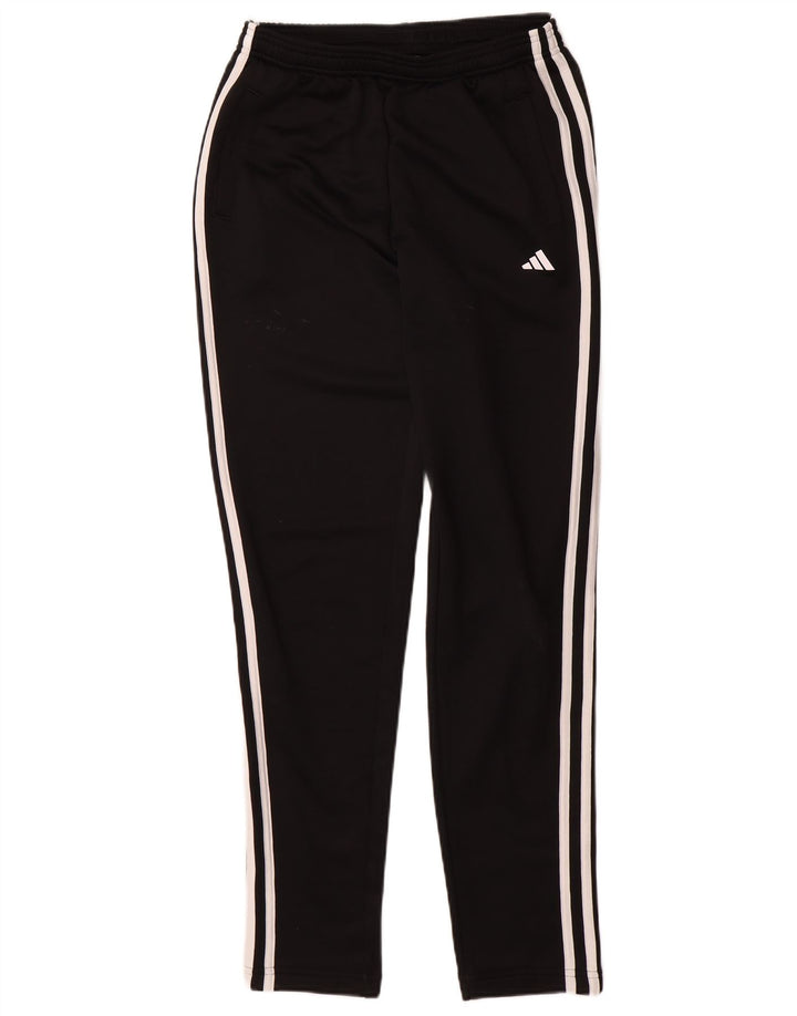 Adidas Boys Aeroready Tracksuit Trousers 13-14 Years  Black Polyester