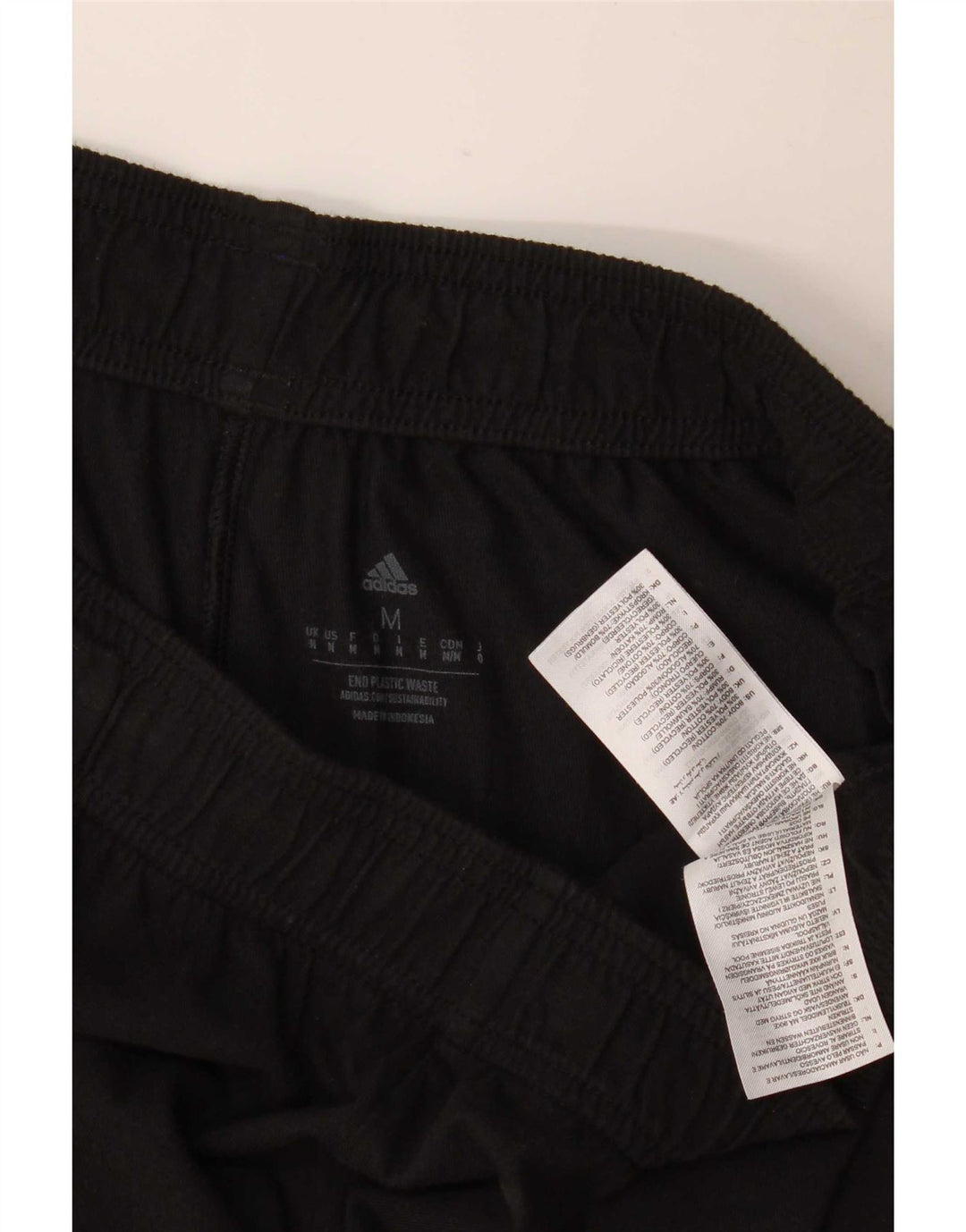 Adidas Mens Graphic Sport Shorts Medium Black Cotton