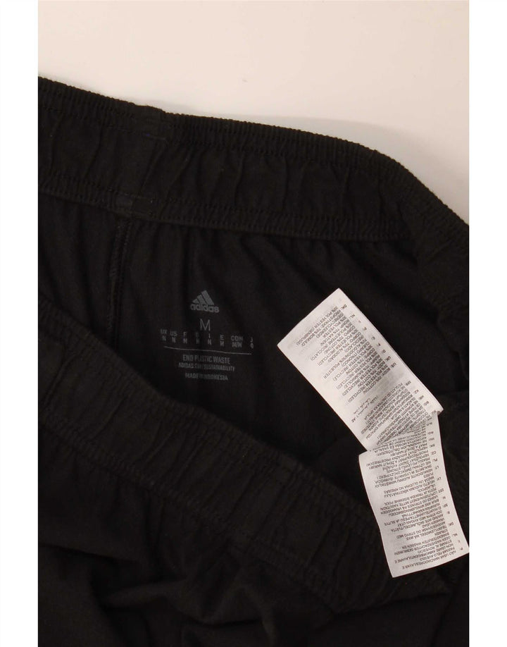 Adidas Mens Graphic Sport Shorts Medium Black Cotton