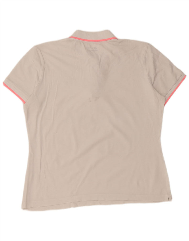 LOTTO Womens Polo Shirt UK 20 2XL White