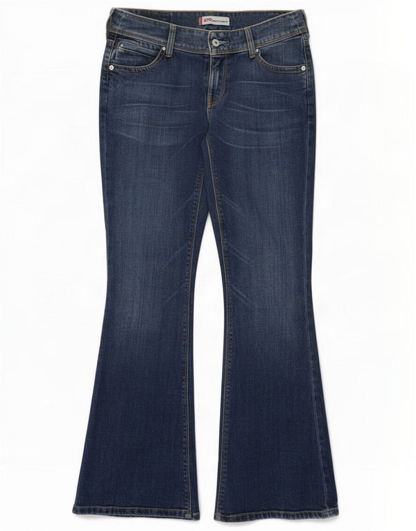 Levi's Womens 479 Booty Flared Jeans W30 L32 Blue Cotton