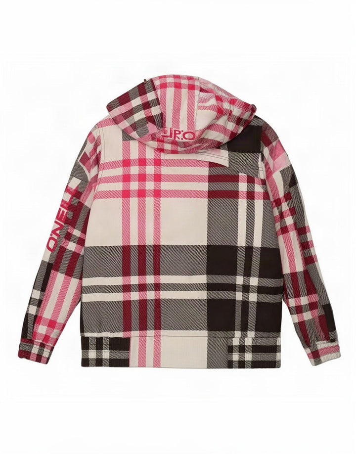 O'Neill Womens Ski Jacket UK 18 XL Multicoloured Plaid Polyester