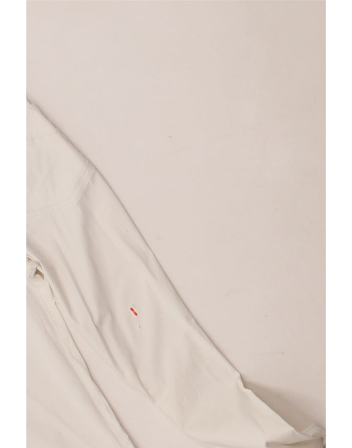 CALVIN KLEIN Womens Bootcut Casual Trousers W30 L32 White Cotton Vintage Calvin Klein and Second-Hand Calvin Klein from Messina Hembry 