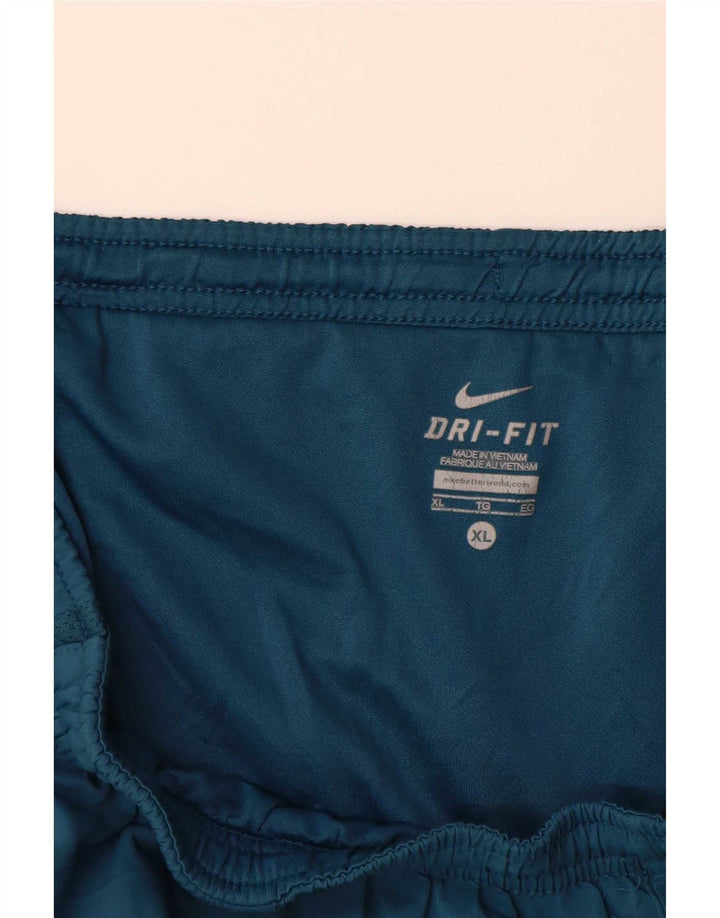 Nike Mens Dri Fit Sport Shorts XL  Blue Colourblock