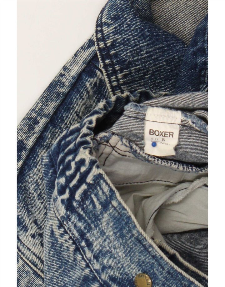 Boxer Mens Denim Jacket UK 36 Small Blue Cotton