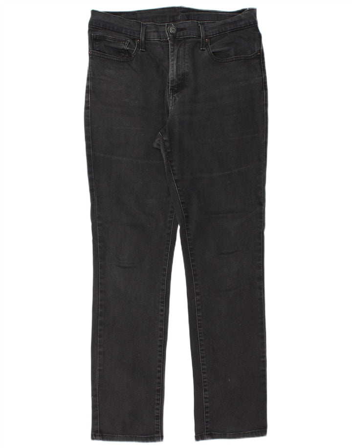 Levi's Mens 511 Slim Jeans W31 L29 Black Cotton