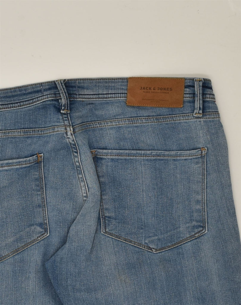 JACK & JONES Mens Slim Jeans W29 L32 Blue Cotton | Vintage Jack & Jones | Thrift | Second-Hand Jack & Jones | Used Clothing | Messina Hembry 