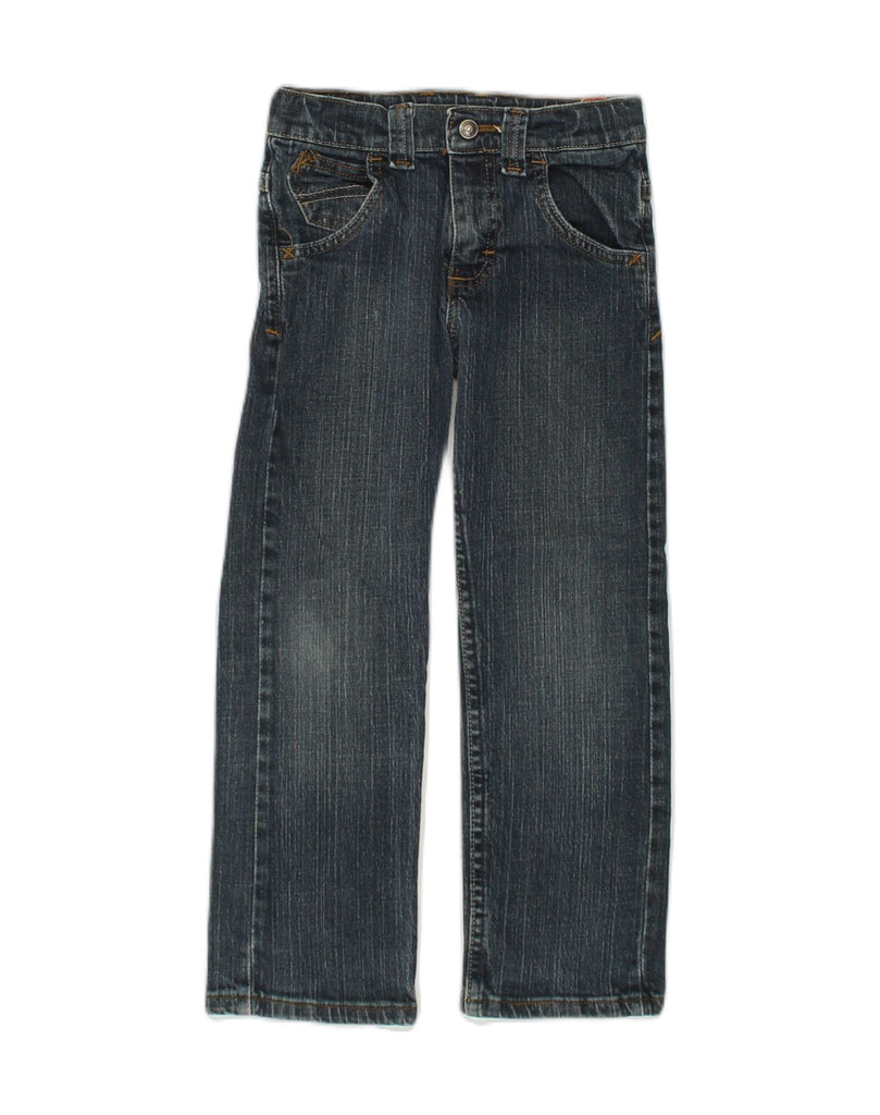 WRANGLER Boys Straight Jeans 5-6 Years W22 L20  Blue Cotton | Vintage Wrangler | Thrift | Second-Hand Wrangler | Used Clothing | Messina Hembry 