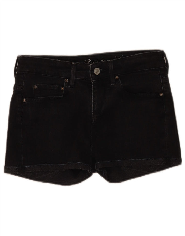 Levi's Womens Denim Hot Pants W28 Medium  Black Cotton