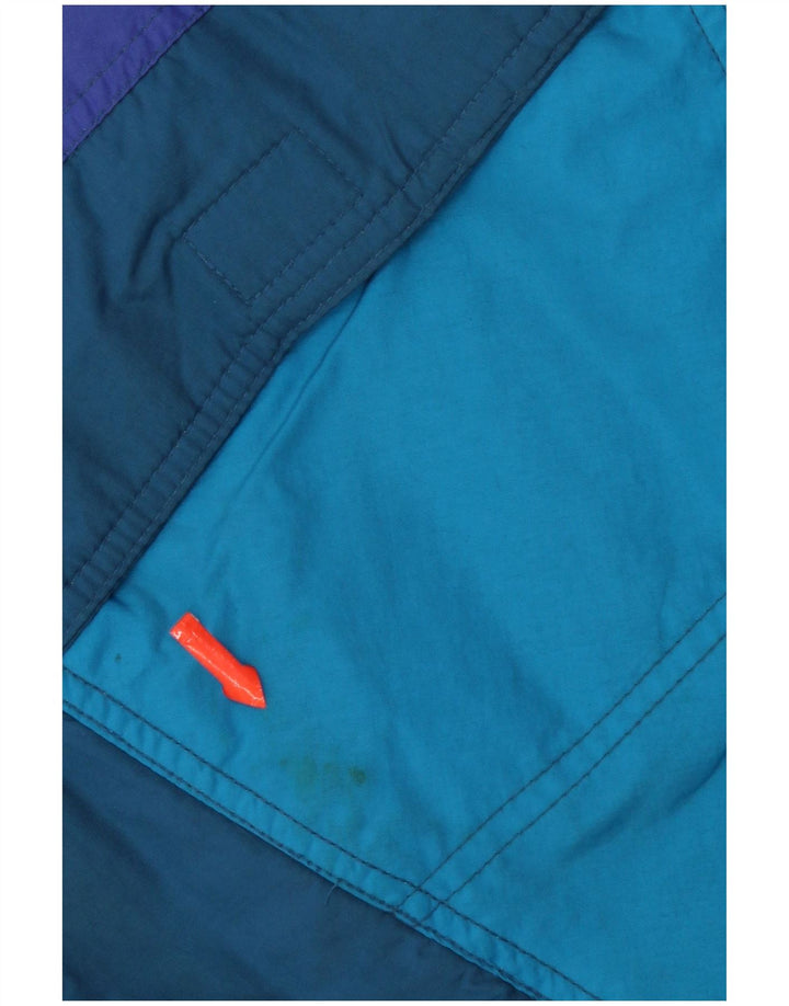 Brugi Mens Hooded Ski Jacket IT 56 3XL Multicoloured Colourblock Polyamide