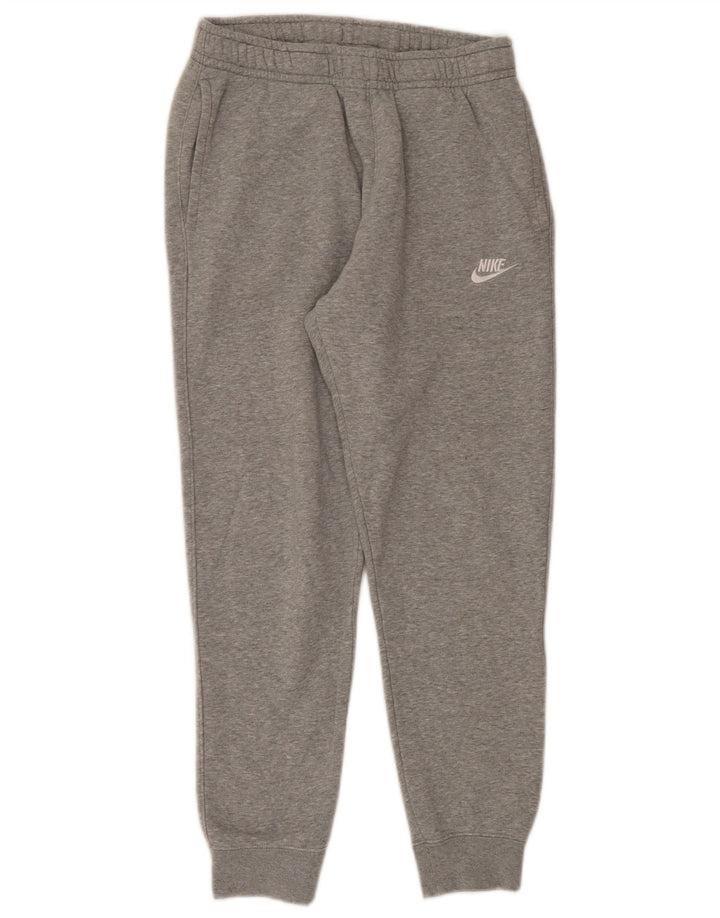 Nike Mens Tracksuit Trousers Joggers Small  Grey Flecked Cotton