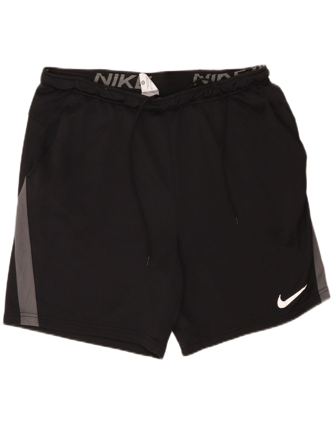 Nike Mens Dri Fit Sport Shorts XL  Black Colourblock Polyester