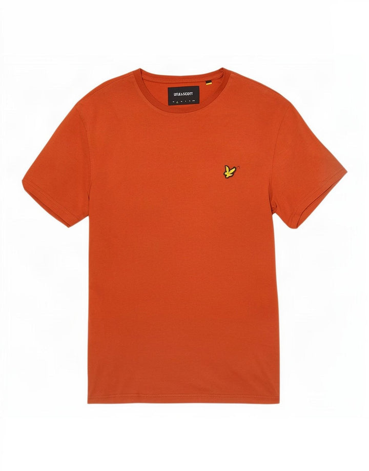Lyle & Scott Mens T-Shirt Top Small Brown