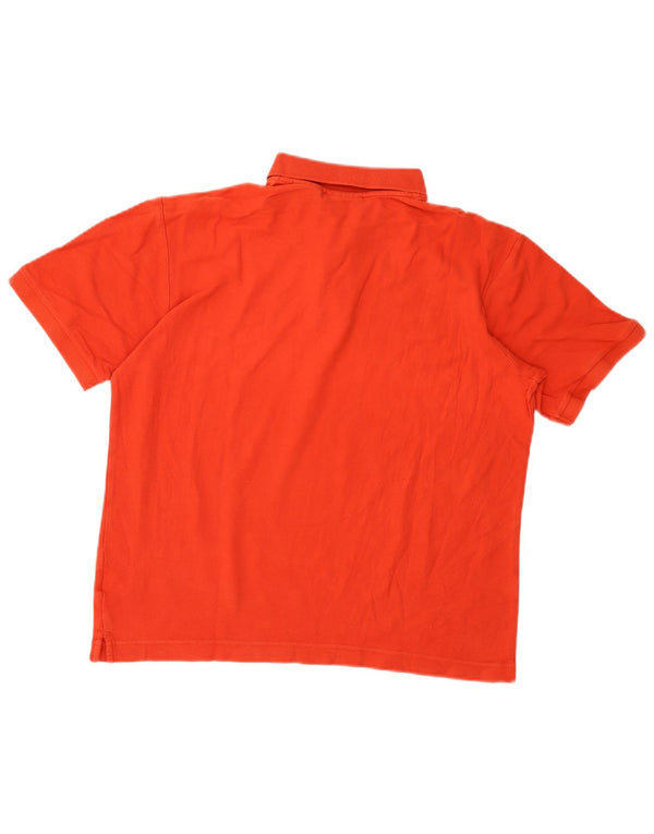 Fila Mens Polo Shirt Medium Red