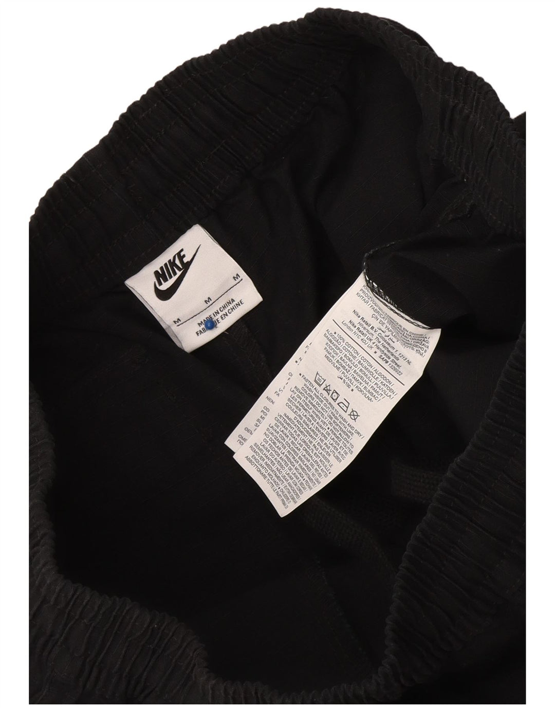 Nike Mens Cargo Sport Shorts Medium Black Cotton
