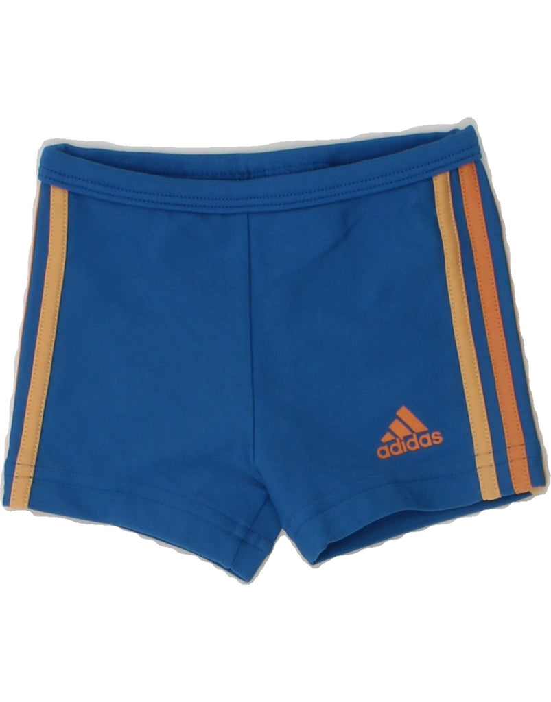 ADIDAS Baby Boys Sport Shorts 9-12 Months Blue Nylon | Vintage Adidas | Thrift | Second-Hand Adidas | Used Clothing | Messina Hembry 