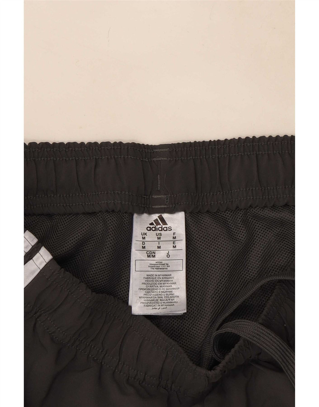 Adidas Mens Sport Shorts Medium Grey Polyester