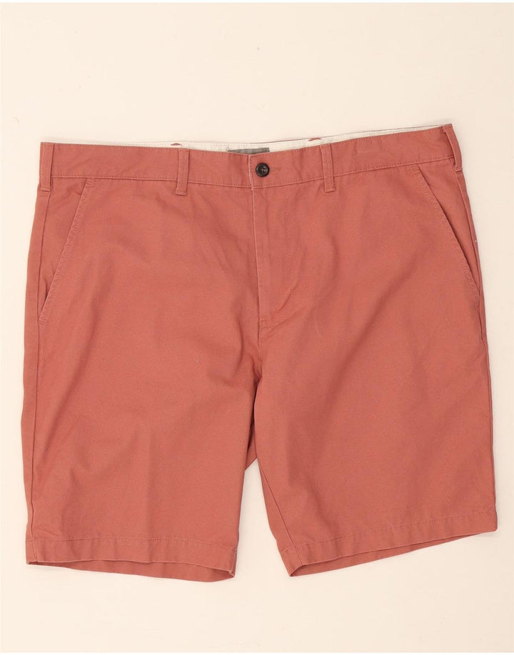 Marks & Spencer Mens Chino Shorts W38 XL Pink Cotton