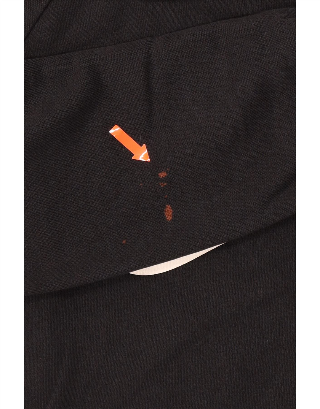 NIKE Womens Graphic Sweatshirt Jumper UK 14 Medium Black Cotton