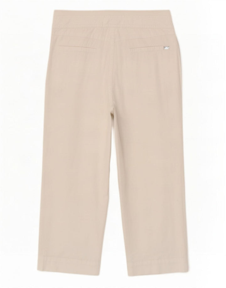 Marks & Spencer Womens Autograph Capri Trousers W30 L20 White