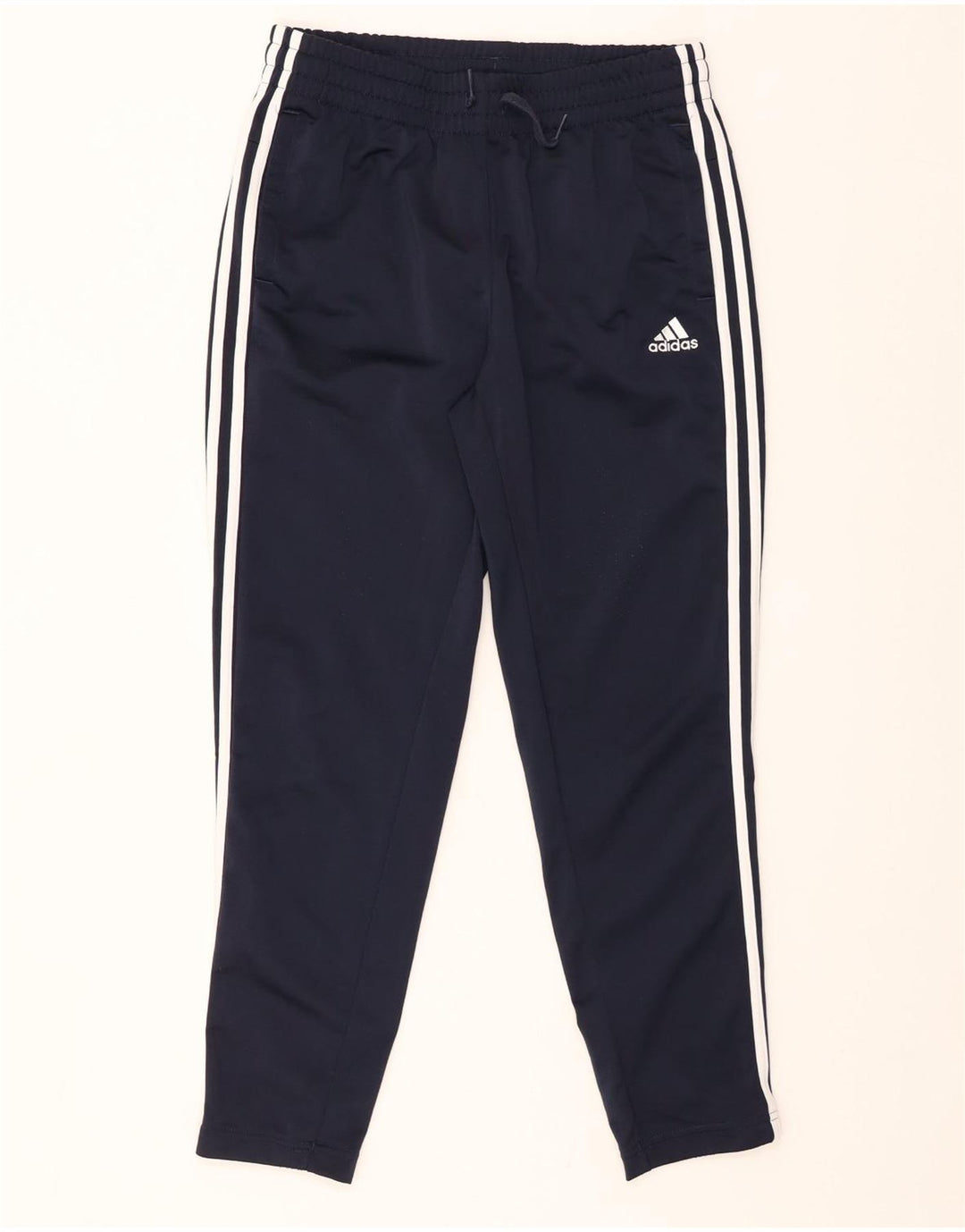 ADIDAS Womens Primegreen Tracksuit Trousers UK 12/14 Medium Navy Blue