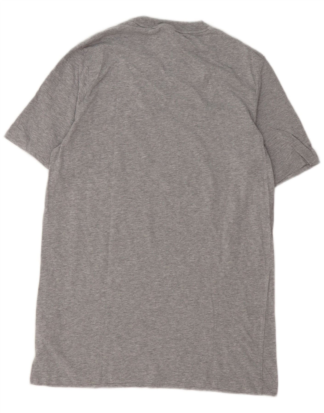 ADIDAS Mens Graphic T-Shirt Top Medium Grey Flecked Cotton