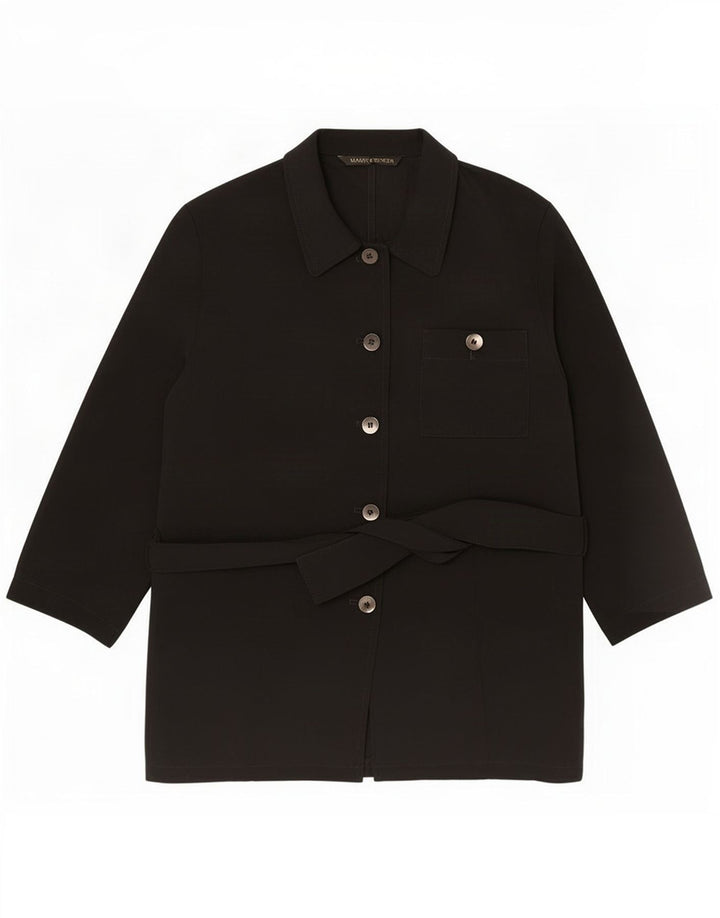 Marks & Spencer Womens St. Michael 5 Button Blazer Jacket UK 14 Large Black