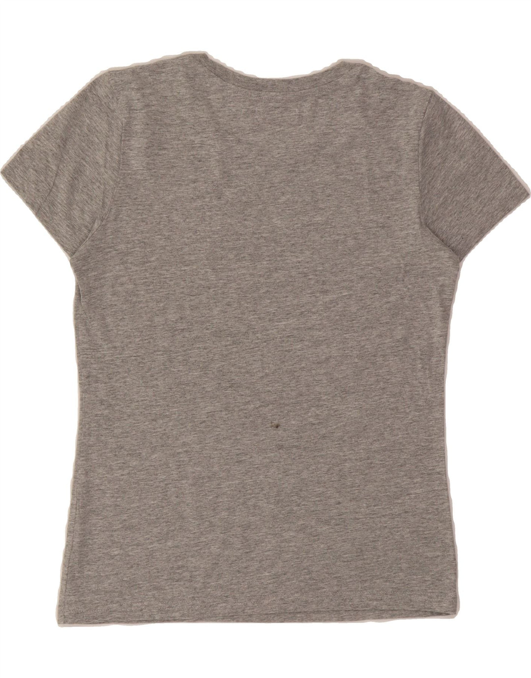 ADIDAS Womens Graphic T-Shirt Top EU 38 Medium Grey Cotton Vintage Adidas and Second-Hand Adidas from Messina Hembry 