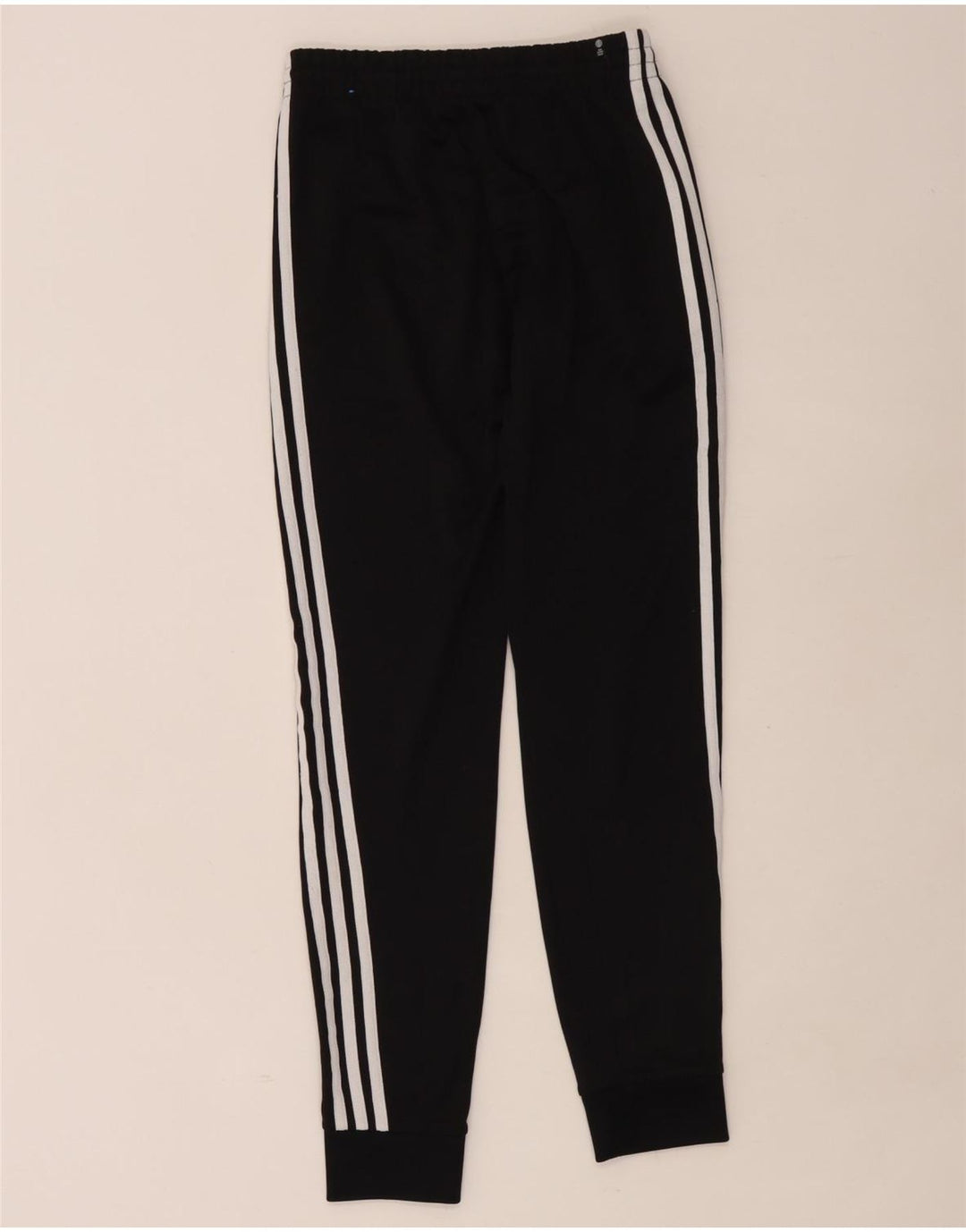 Adidas Mens Tracksuit Trousers Joggers Small  Black Polyester