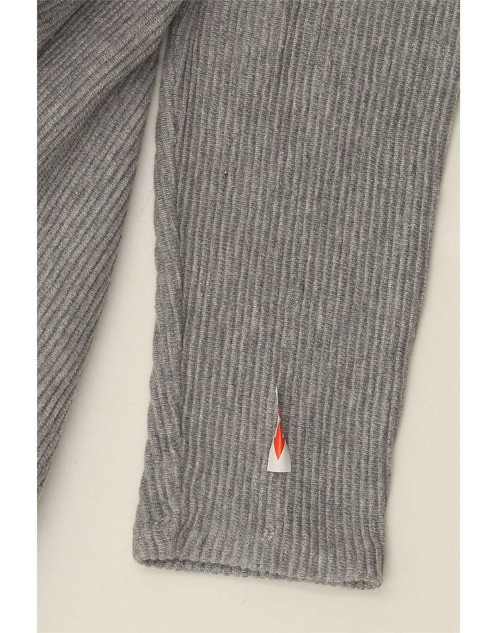Zara Mens Top Long Sleeve Small Grey