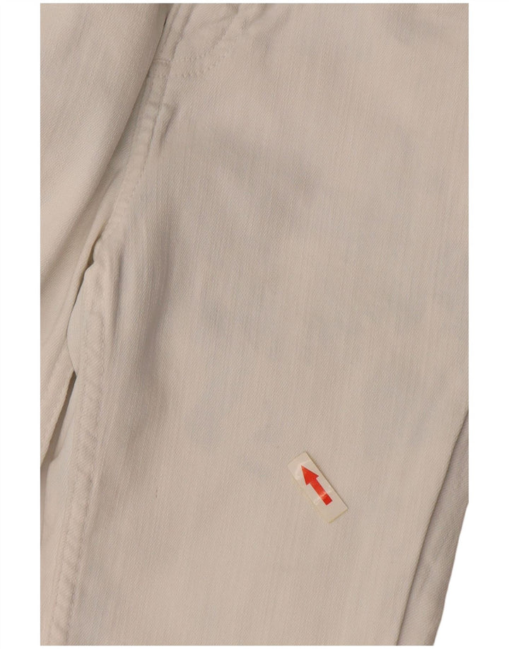 Zara Womens Bootcut Jeans EU 34 2XS W24 L26 White Cotton